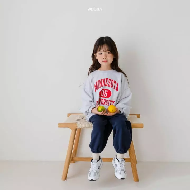 Weekly - Korean Children Fashion - #littlefashionista - Minesota Sweatshirt - 4