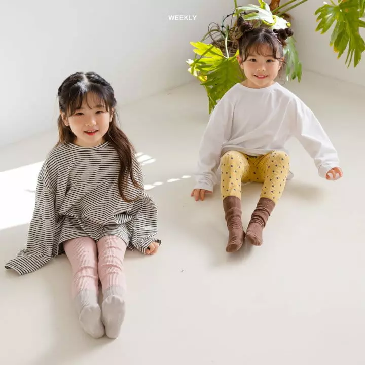 Weekly - Korean Children Fashion - #magicofchildhood - Layered Long Tee - 2