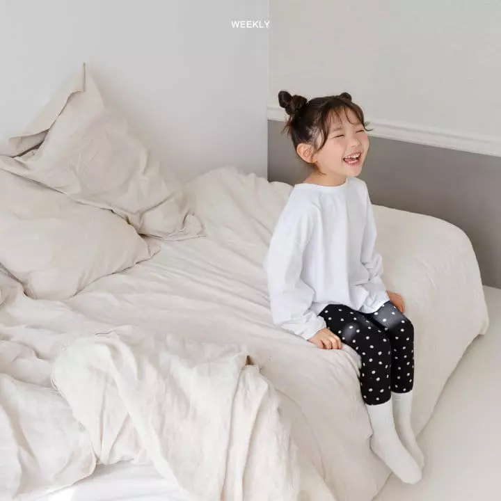 Weekly - Korean Children Fashion - #minifashionista - Layered Long Tee - 3