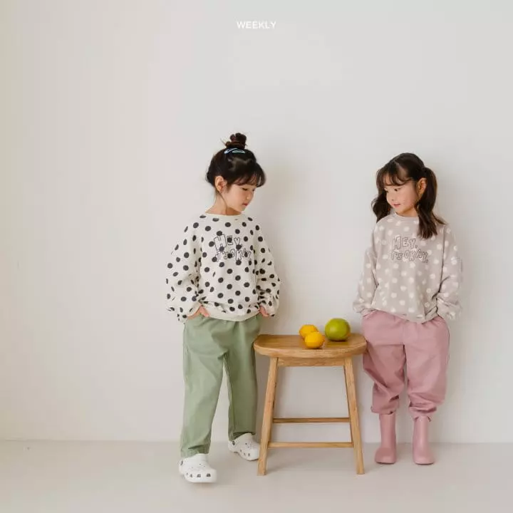 Weekly - Korean Children Fashion - #minifashionista - Melon Cotton Baggy Pants - 10