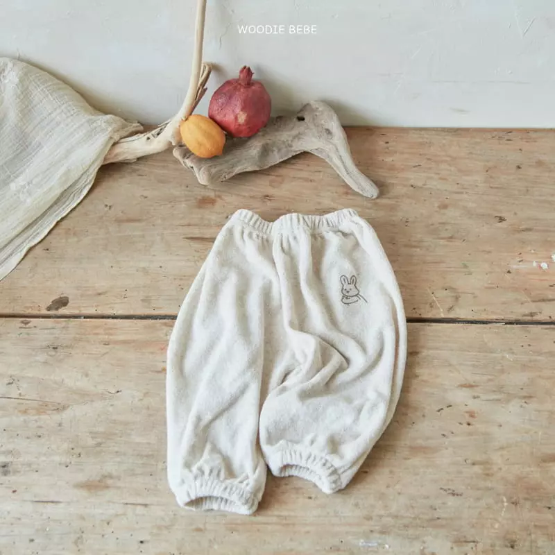 Woodie - Korean Baby Fashion - #babygirlfashion - Terry Pants
