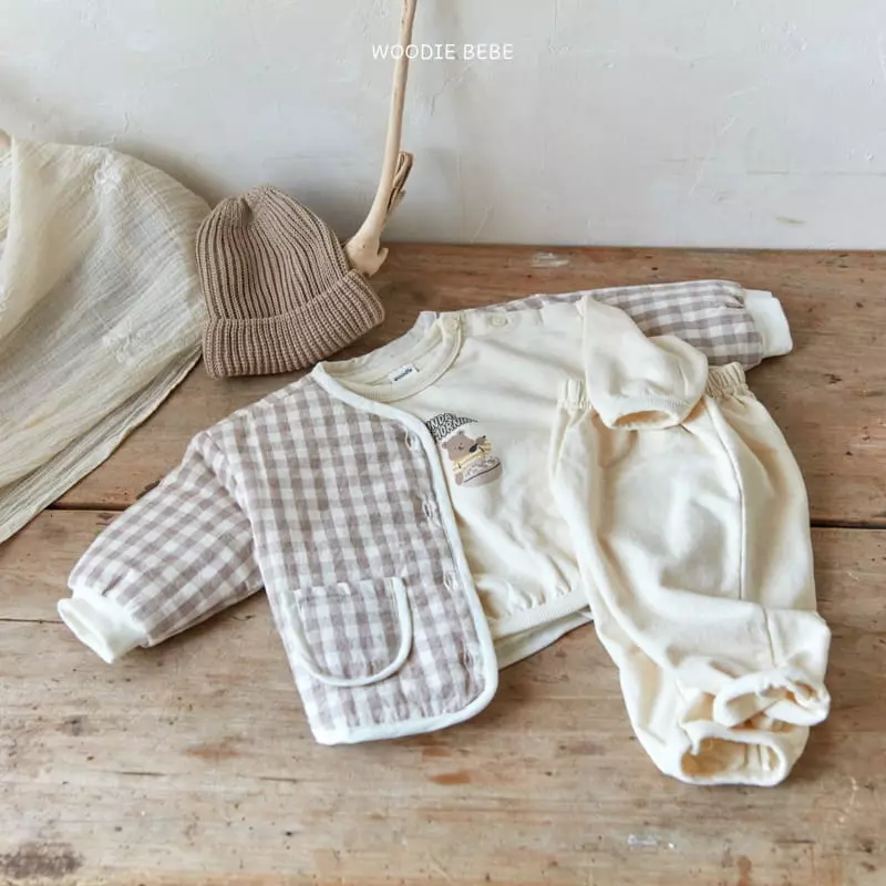 Woodie - Korean Baby Fashion - #babygirlfashion - Sunday Top Bottom Set - 7