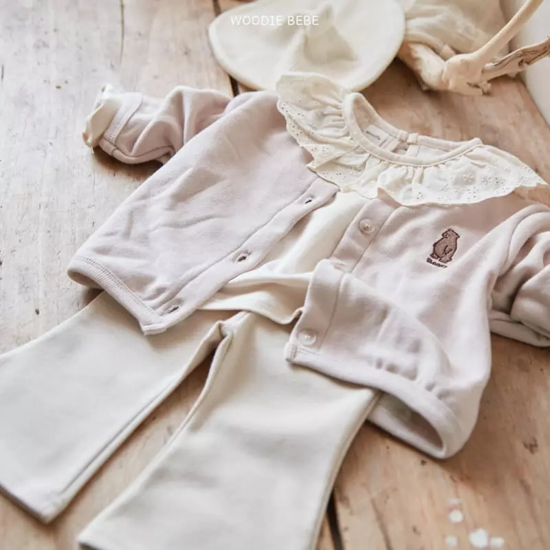 Woodie - Korean Baby Fashion - #babyoutfit - Lala Tee - 8