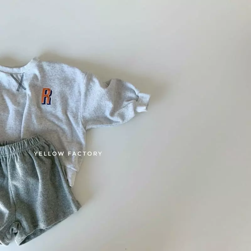 Yellow Factory - Korean Children Fashion - #Kfashion4kids - Ralph Top Bottom Set - 8