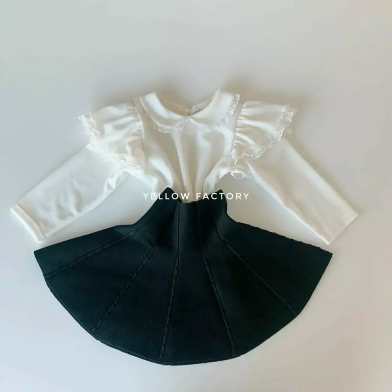 Yellow Factory - Korean Children Fashion - #stylishchildhood - Elegance Skirt - 4
