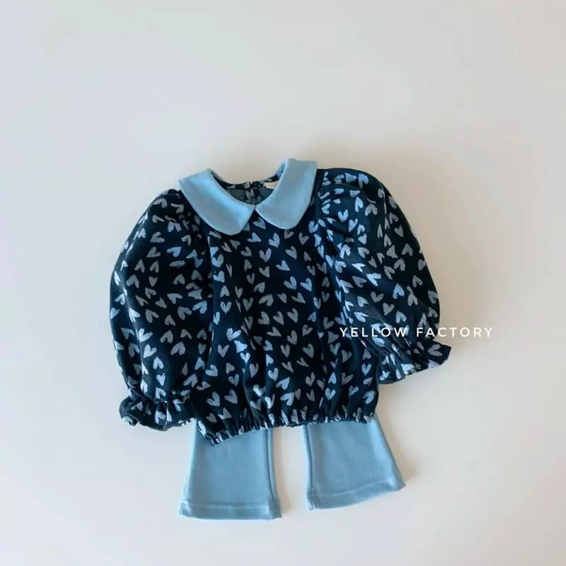 Yellow Factory - Korean Children Fashion - #childrensboutique - Petti Top Bottom Set - 8