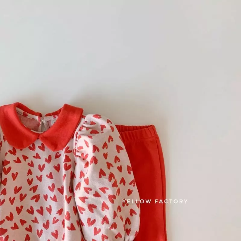 Yellow Factory - Korean Children Fashion - #designkidswear - Petti Top Bottom Set - 9