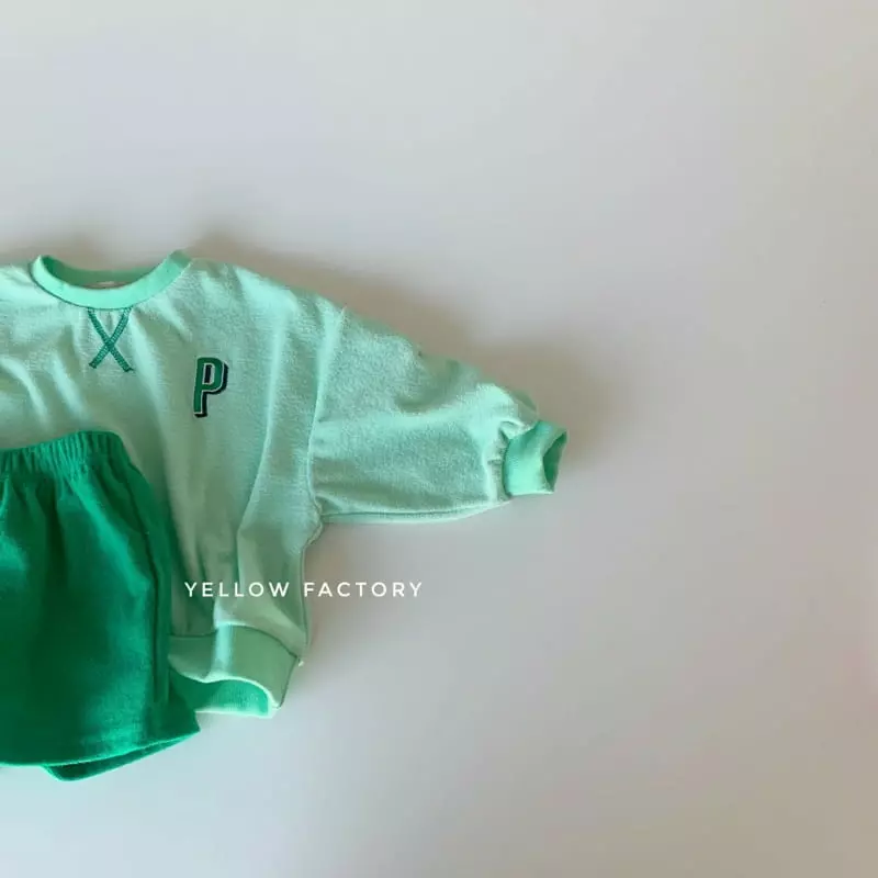 Yellow Factory - Korean Children Fashion - #discoveringself - Ralph Top Bottom Set - 3