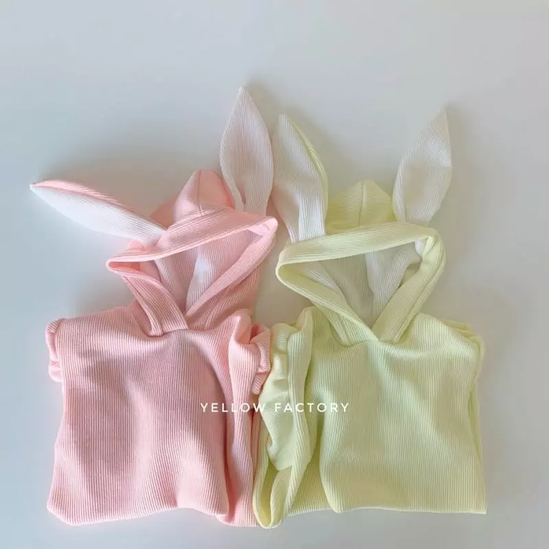 Yellow Factory - Korean Children Fashion - #kidsshorts - Baby Rabbit One-piece - 10