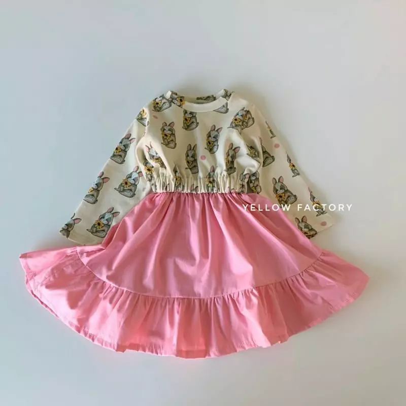 Yellow Factory - Korean Children Fashion - #kidsstore - Sugar One-piece - 12