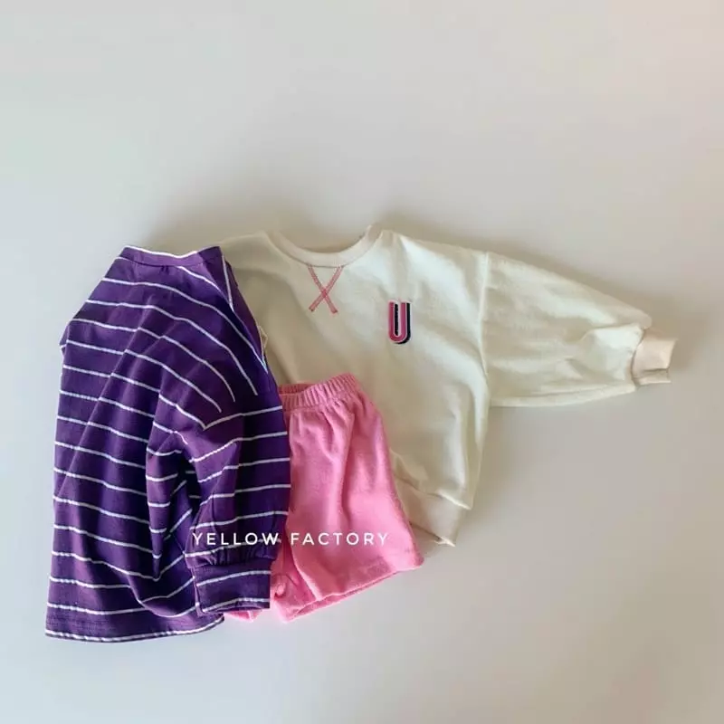 Yellow Factory - Korean Children Fashion - #magicofchildhood - Ralph Top Bottom Set - 10