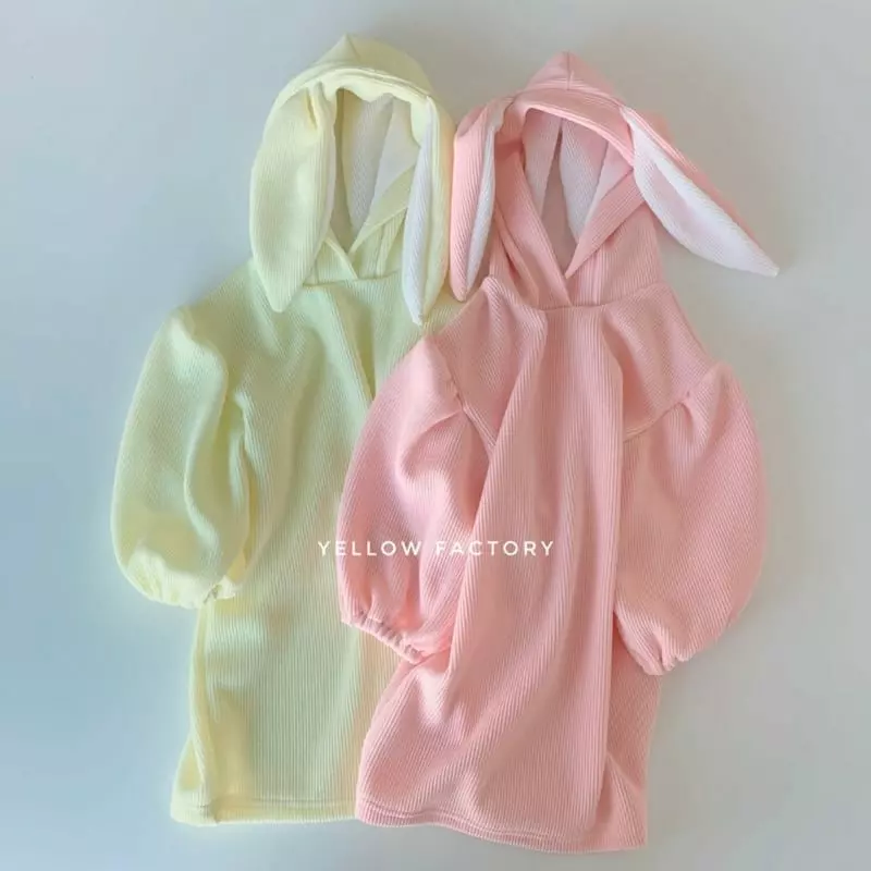 Yellow Factory - Korean Children Fashion - #toddlerclothing - Baby Rabbit One-piece - 4