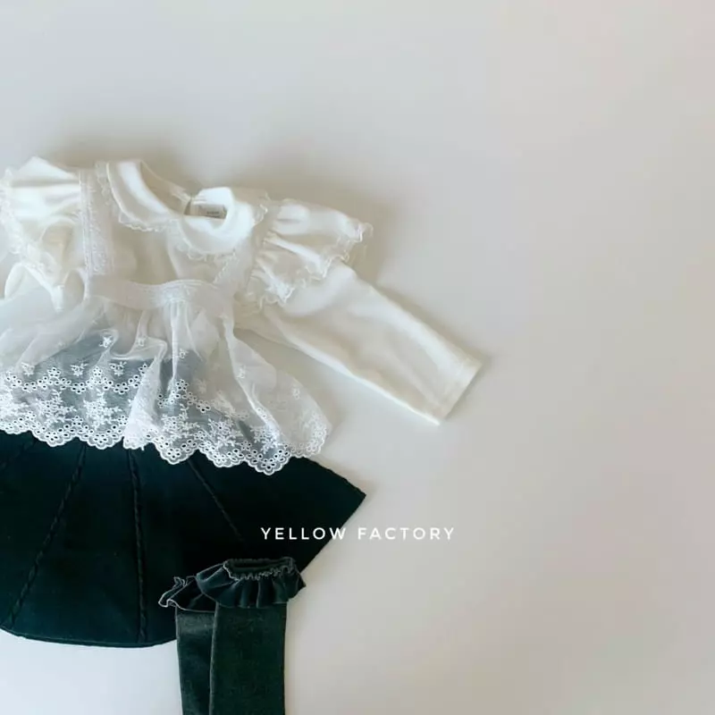 Yellow Factory - Korean Children Fashion - #stylishchildhood - Elegance Skirt - 3