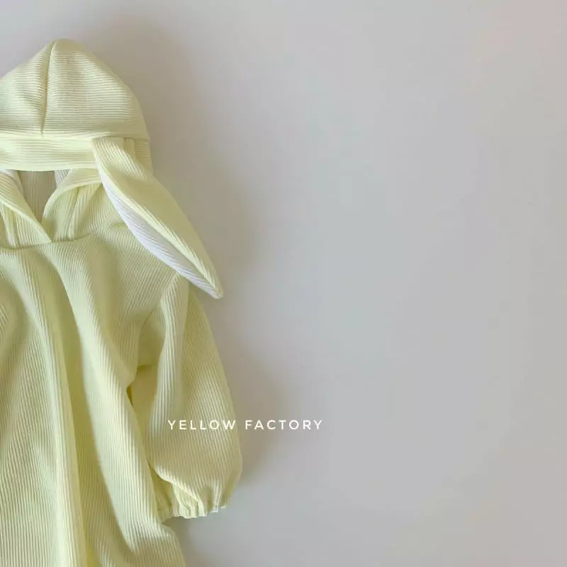 Yellow Factory - Korean Children Fashion - #toddlerclothing - Baby Rabbit One-piece - 3