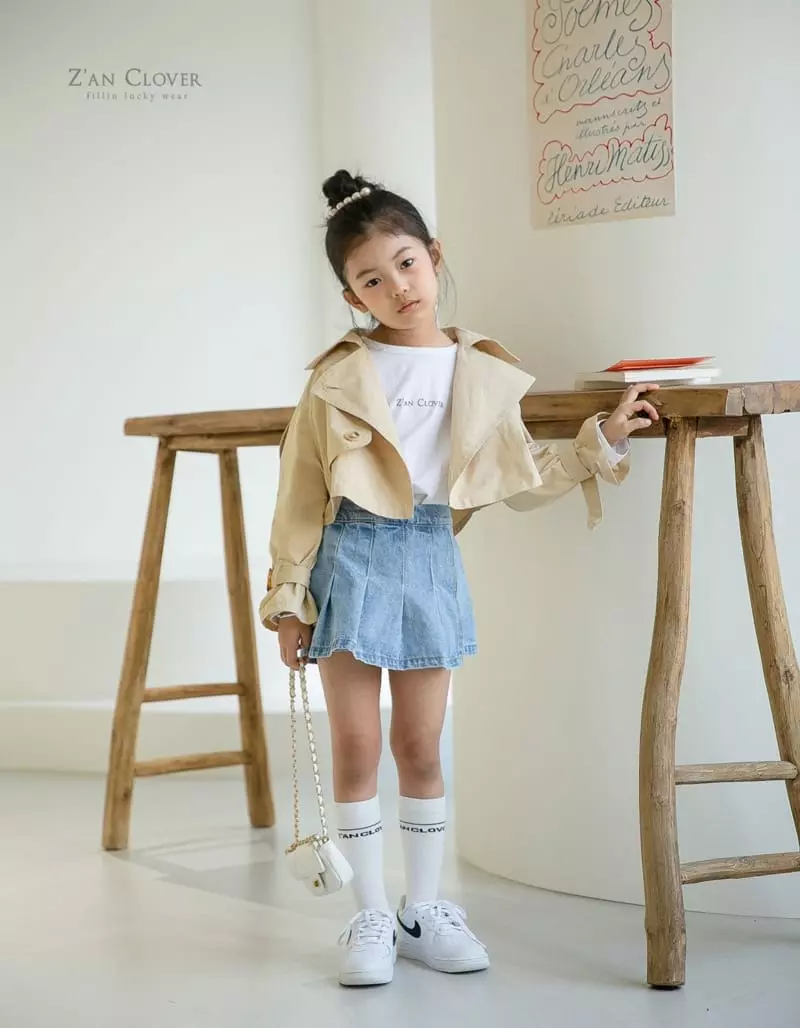 Zan Clover - Korean Children Fashion - #Kfashion4kids - Short Trench - 6