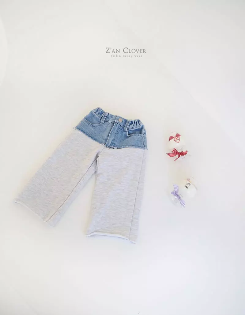 Zan Clover - Korean Children Fashion - #Kfashion4kids - Denim Pants