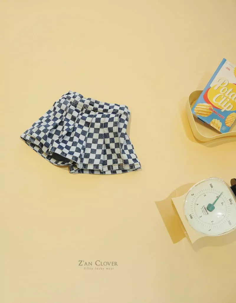 Zan Clover - Korean Children Fashion - #Kfashion4kids - Checker Wrap Pants - 11