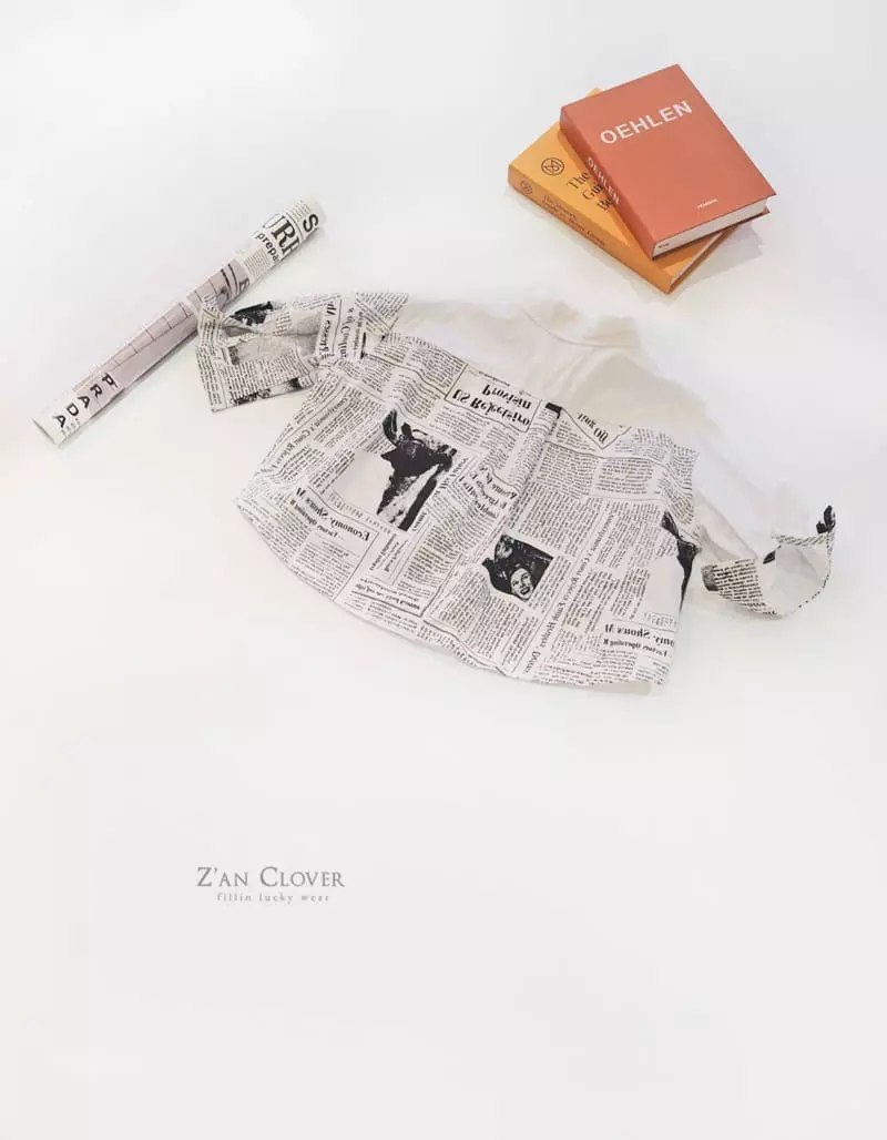 Zan Clover - Korean Children Fashion - #Kfashion4kids - Magazine Shirt - 6
