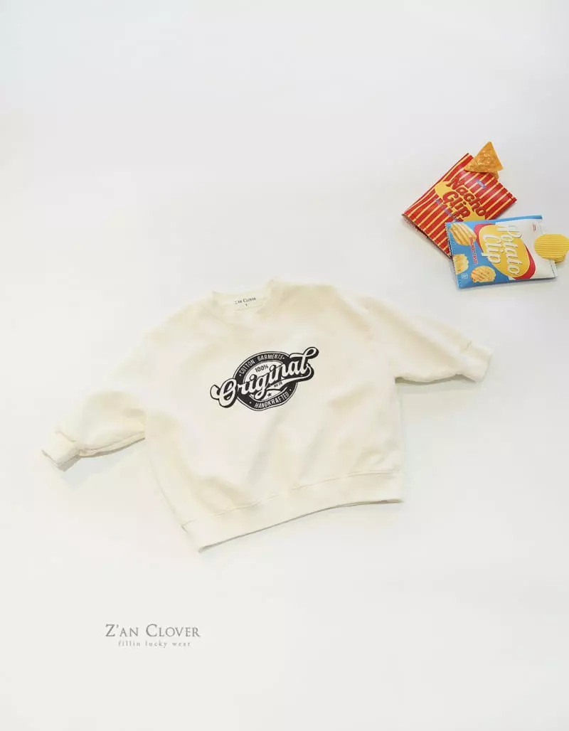 Zan Clover - Korean Children Fashion - #Kfashion4kids - Vintage Sweatshirt - 2