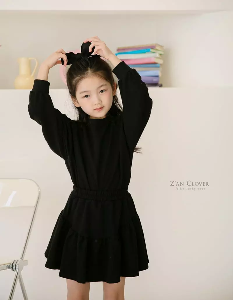 Zan Clover - Korean Children Fashion - #childofig - Volume Skirt Top Set - 10