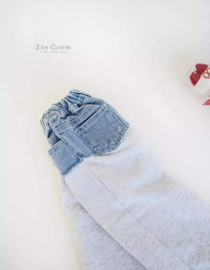 Zan Clover - Korean Children Fashion - #childofig - Denim Pants - 9