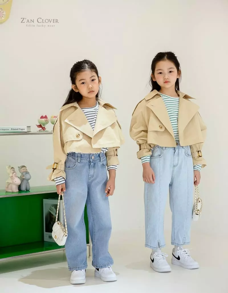 Zan Clover - Korean Children Fashion - #childofig - Ice Jeans - 8