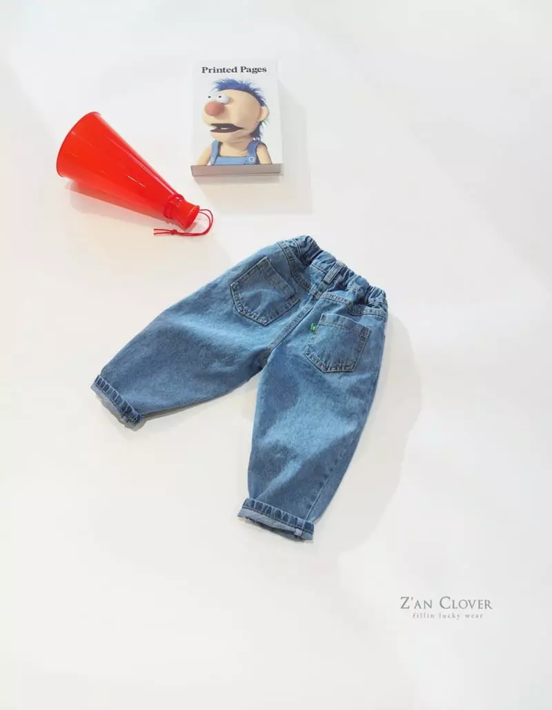 Zan Clover - Korean Children Fashion - #childofig - Semi Baggy Jeans - 5