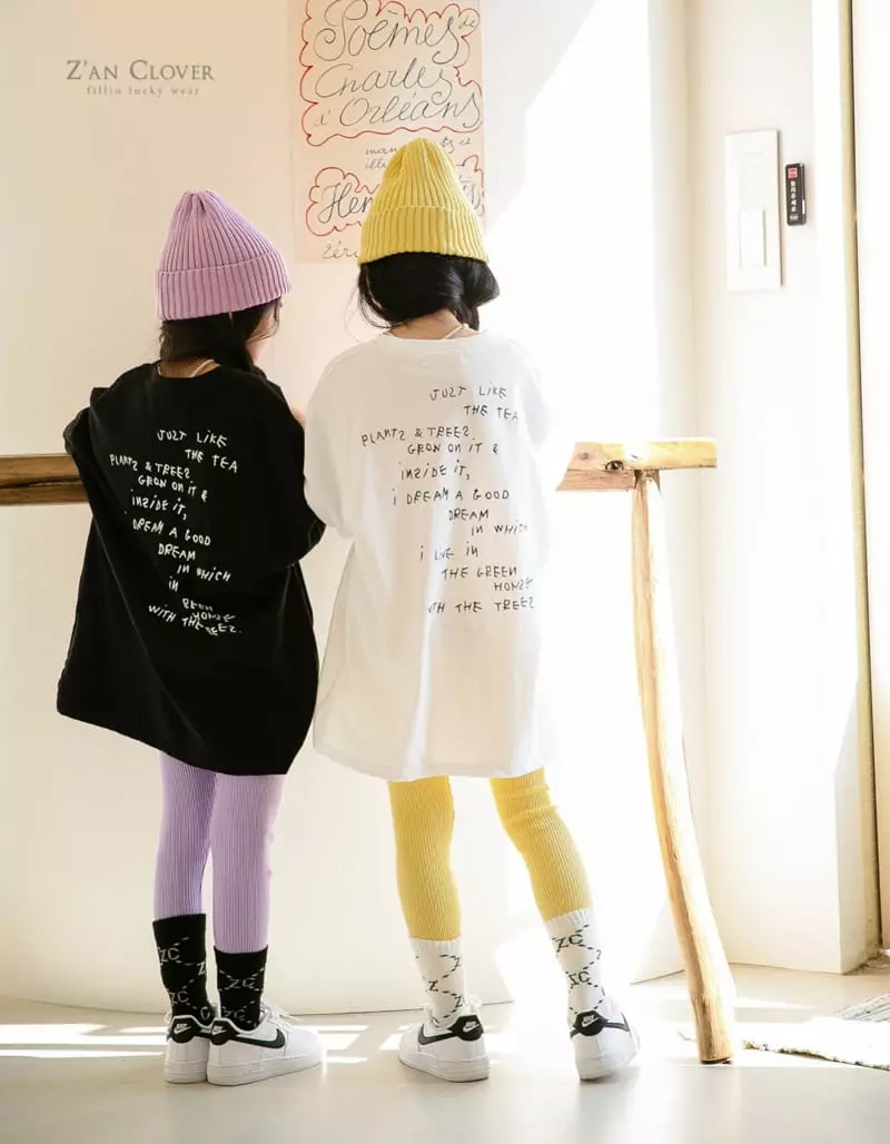 Zan Clover - Korean Children Fashion - #childofig - ZC Rib Leggings - 10