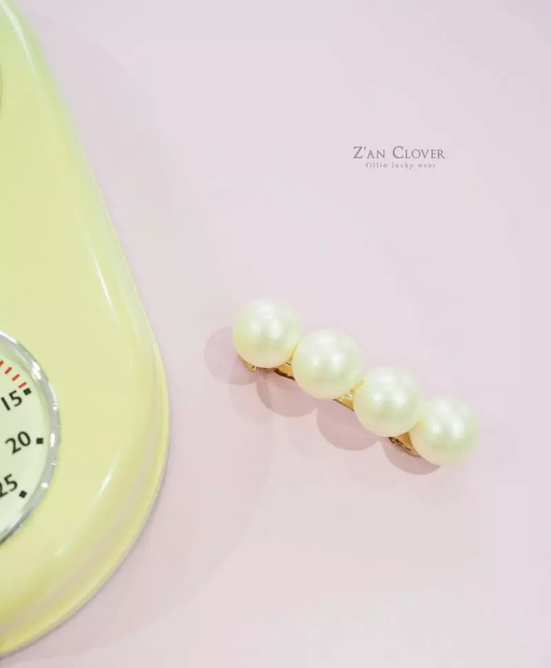Zan Clover - Korean Children Fashion - #childofig - Pearl Hairpin - 5
