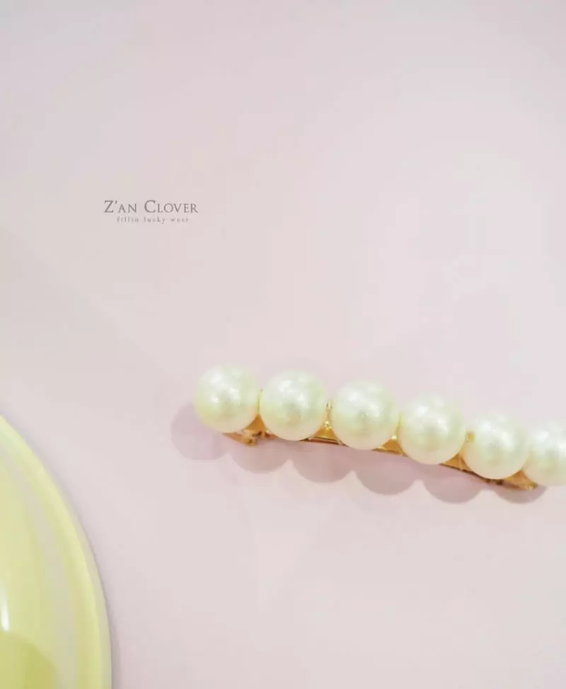 Zan Clover - Korean Children Fashion - #childofig - Pearl Hairpin - 6