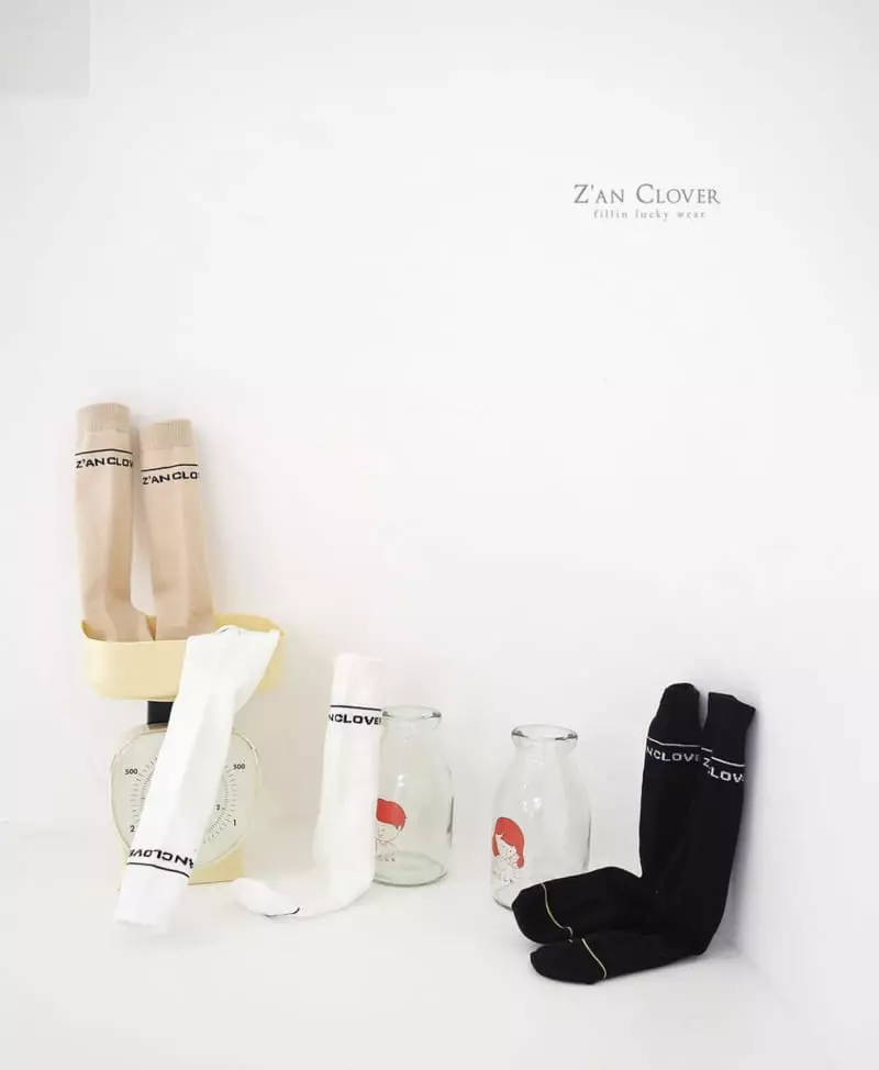 Zan Clover - Korean Children Fashion - #childofig - ZC Knee Socks [set of 3] - 2