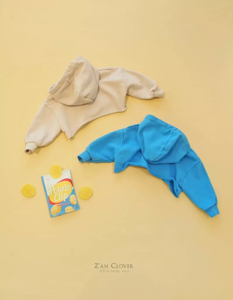 Zan Clover - Korean Children Fashion - #childofig - Crop Hoody - 11