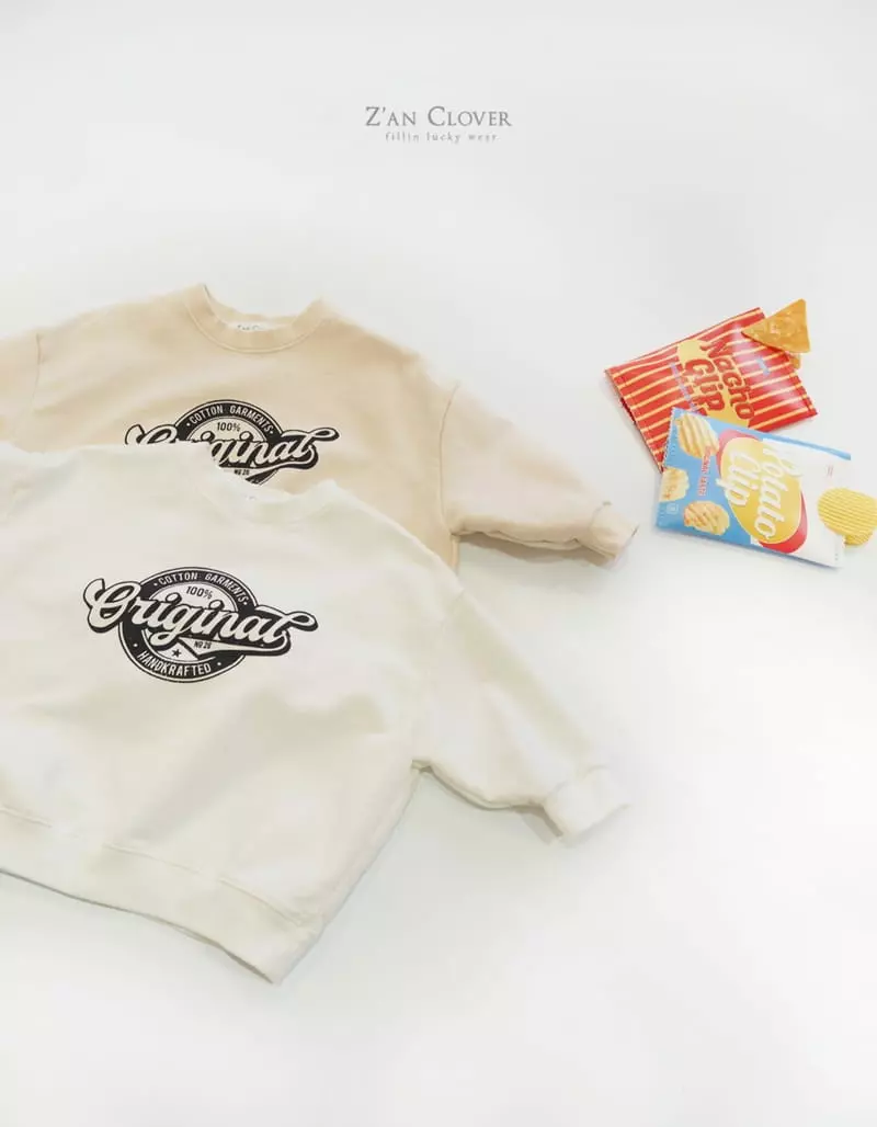 Zan Clover - Korean Children Fashion - #childofig - Vintage Sweatshirt - 10