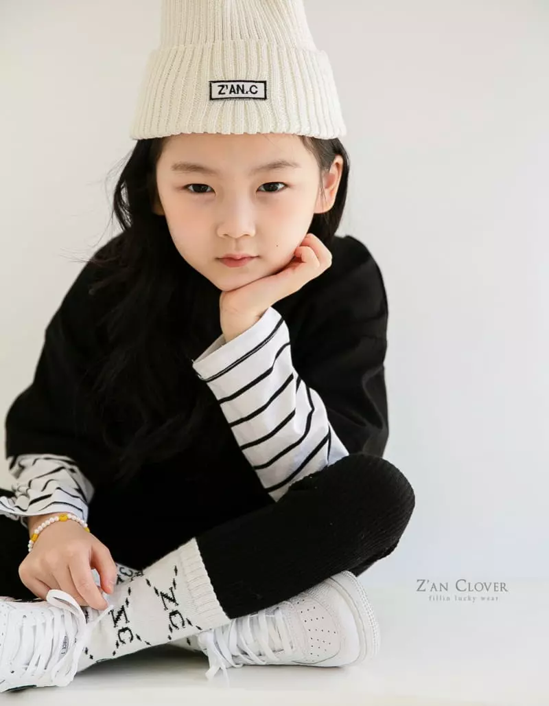 Zan Clover - Korean Children Fashion - #childofig - Layered Tee - 7