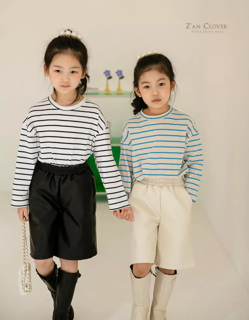 Zan Clover - Korean Children Fashion - #childofig - Strips Tee - 5