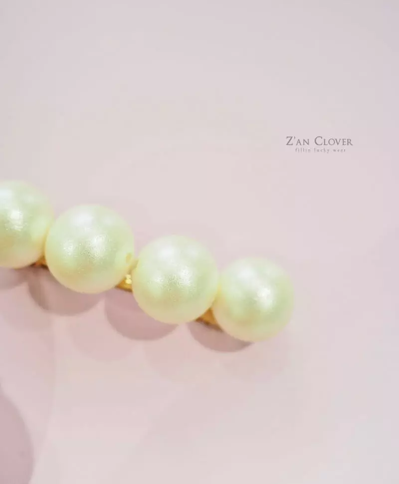 Zan Clover - Korean Children Fashion - #childrensboutique - Pearl Hairpin - 7