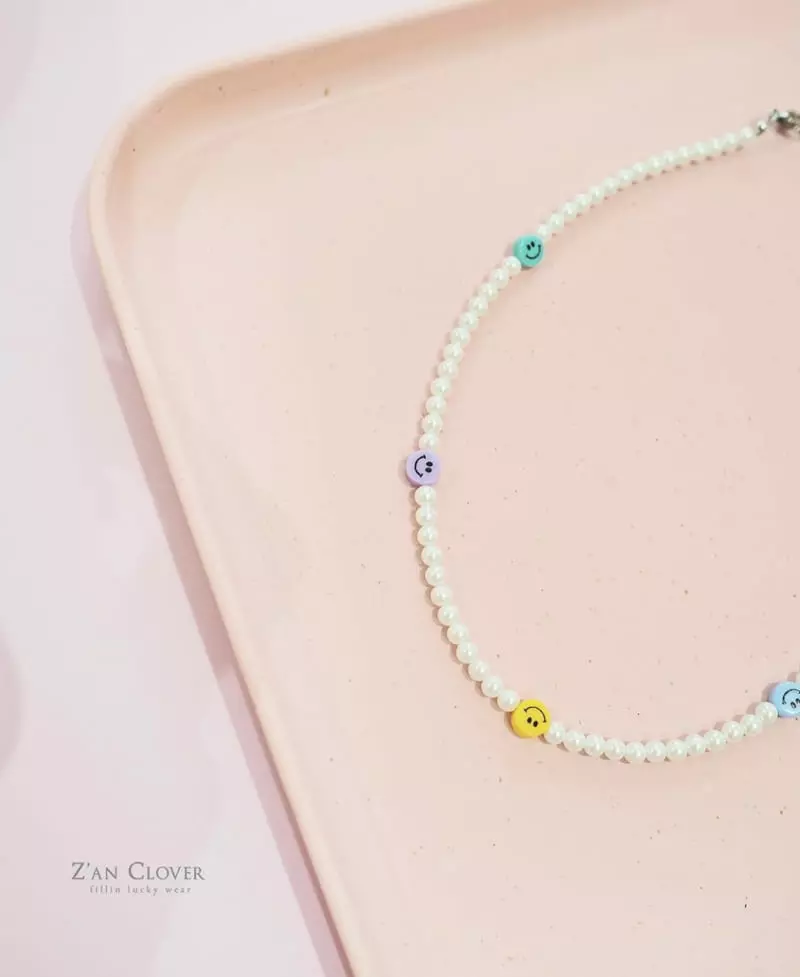 Zan Clover - Korean Children Fashion - #childrensboutique - Pearl Necklace Bracelet Set - 5