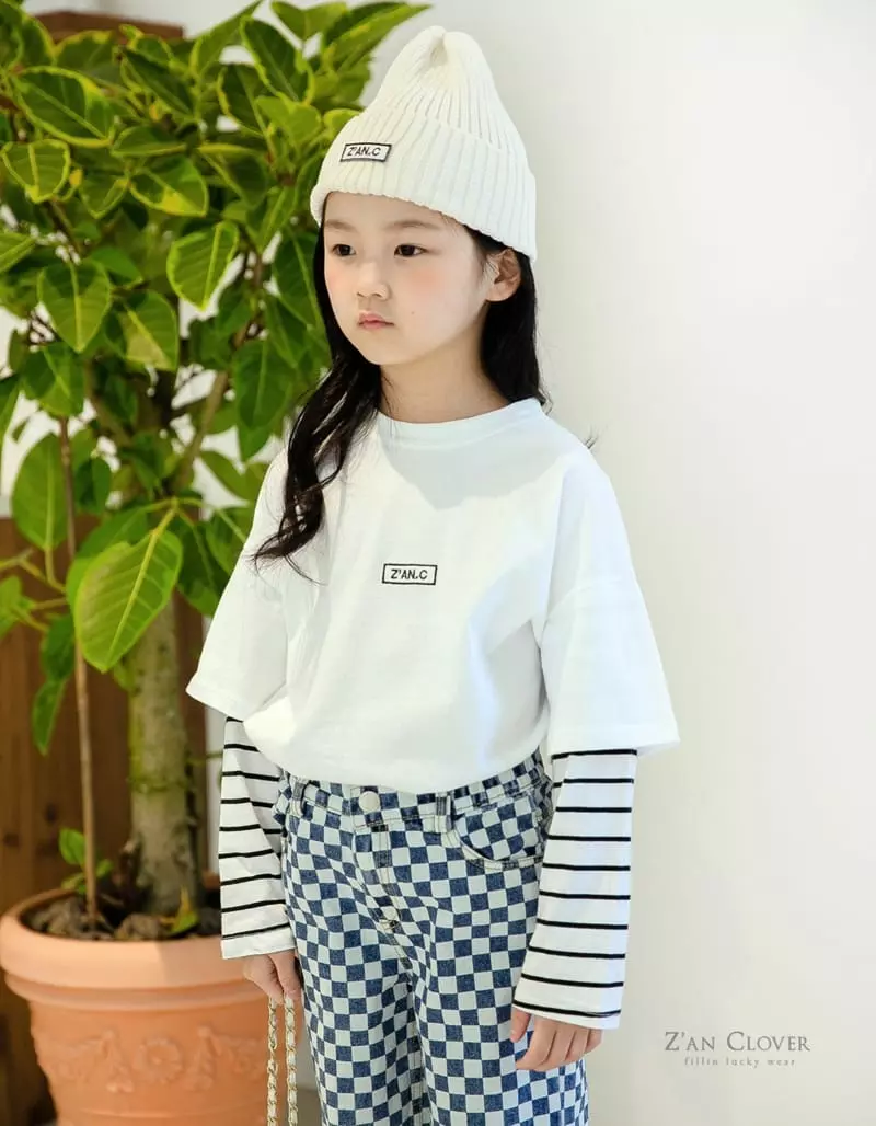 Zan Clover - Korean Children Fashion - #designkidswear - Checker Jeans - 9