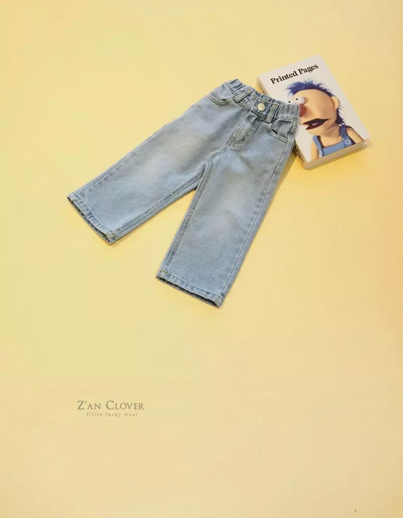 Zan Clover - Korean Children Fashion - #designkidswear - Straight Jeans - 8