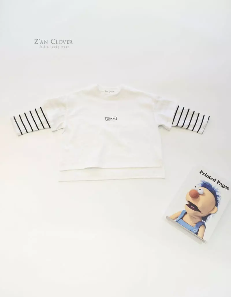 Zan Clover - Korean Children Fashion - #designkidswear - Layered Tee - 9
