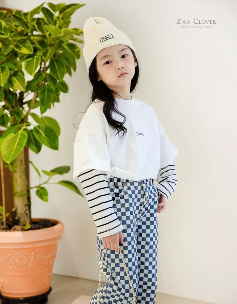 Zan Clover - Korean Children Fashion - #discoveringself - Checker Jeans - 10