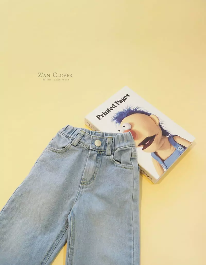 Zan Clover - Korean Children Fashion - #discoveringself - Straight Jeans - 9