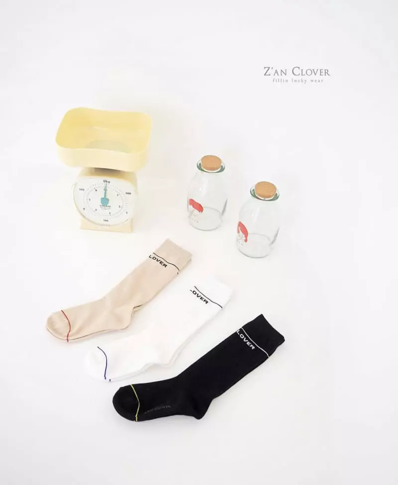 Zan Clover - Korean Children Fashion - #discoveringself - ZC Knee Socks [set of 3] - 5