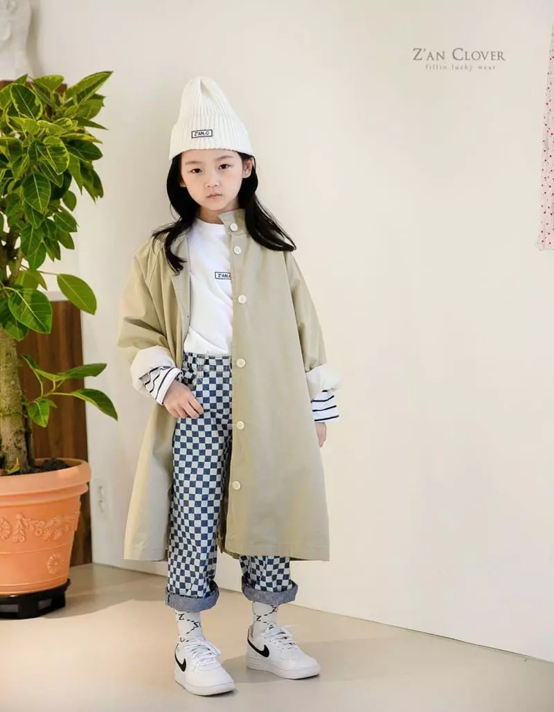 Zan Clover - Korean Children Fashion - #fashionkids - Basic Long Trench  - 3