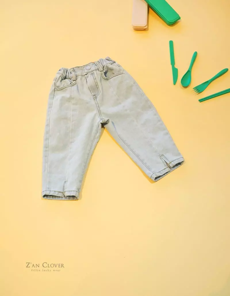 Zan Clover - Korean Children Fashion - #fashionkids - Ice Jeans - 12