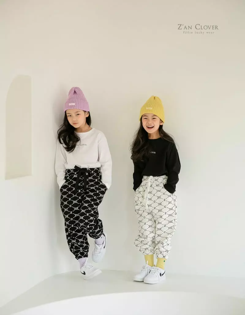 Zan Clover - Korean Children Fashion - #fashionkids - Clover Tee - 8