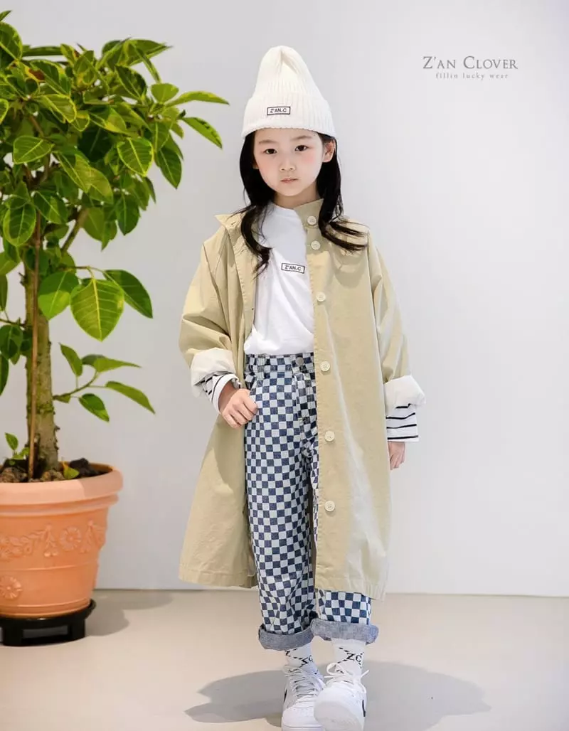 Zan Clover - Korean Children Fashion - #fashionkids - Basic Long Trench  - 4