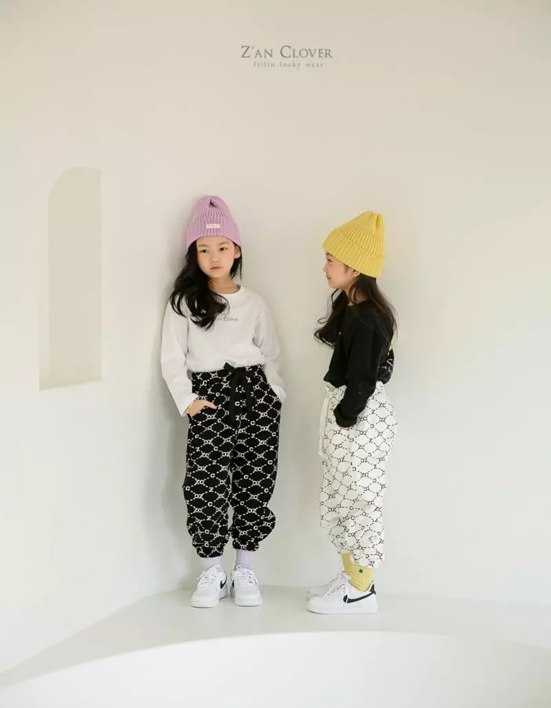 Zan Clover - Korean Children Fashion - #kidsshorts - Clover Tee - 9