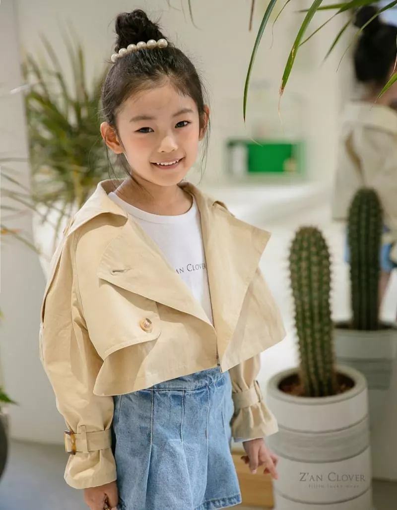 Zan Clover - Korean Children Fashion - #kidsshorts - Short Trench - 4