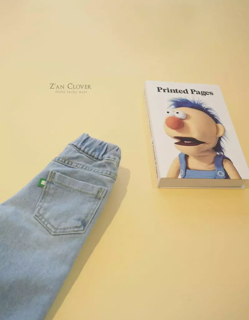 Zan Clover - Korean Children Fashion - #kidsstore - Straight Jeans - 12